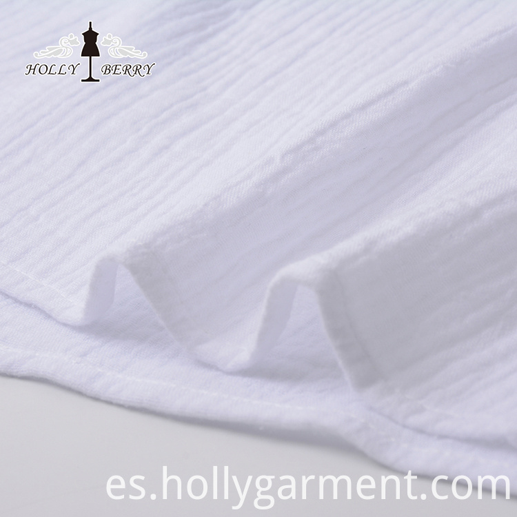 Blusa tejida de moda Woven Fashion Blouse
